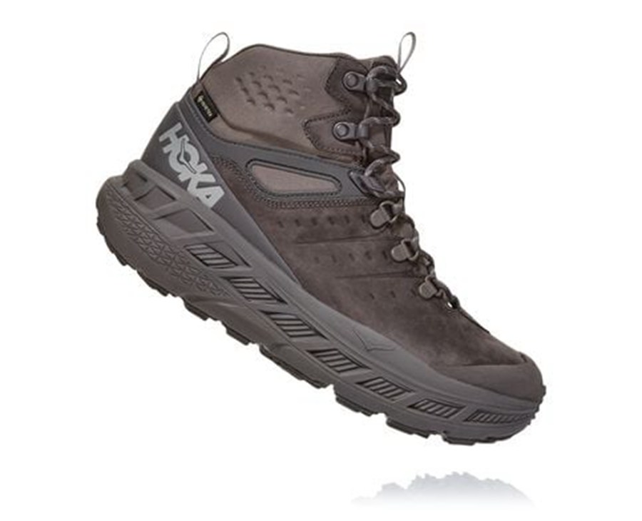 Hoka One One Vandresko Herre - Stinson Mid Gore-Tex - Brune - 296148QWE